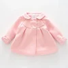 Pink Bow Swing Coat - Toddler Girl