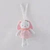 Pink Bunny Musical Pram Toy
