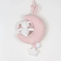 Pink Bunny Musical Toy