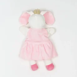 Pink Bunny Puppet Toy
