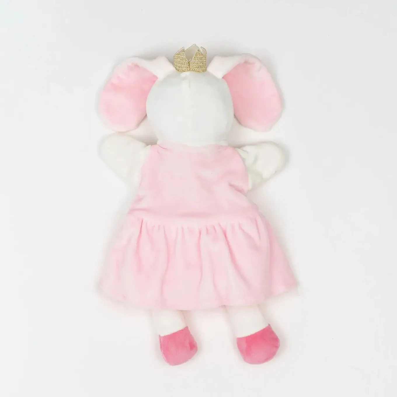 Pink Bunny Puppet Toy