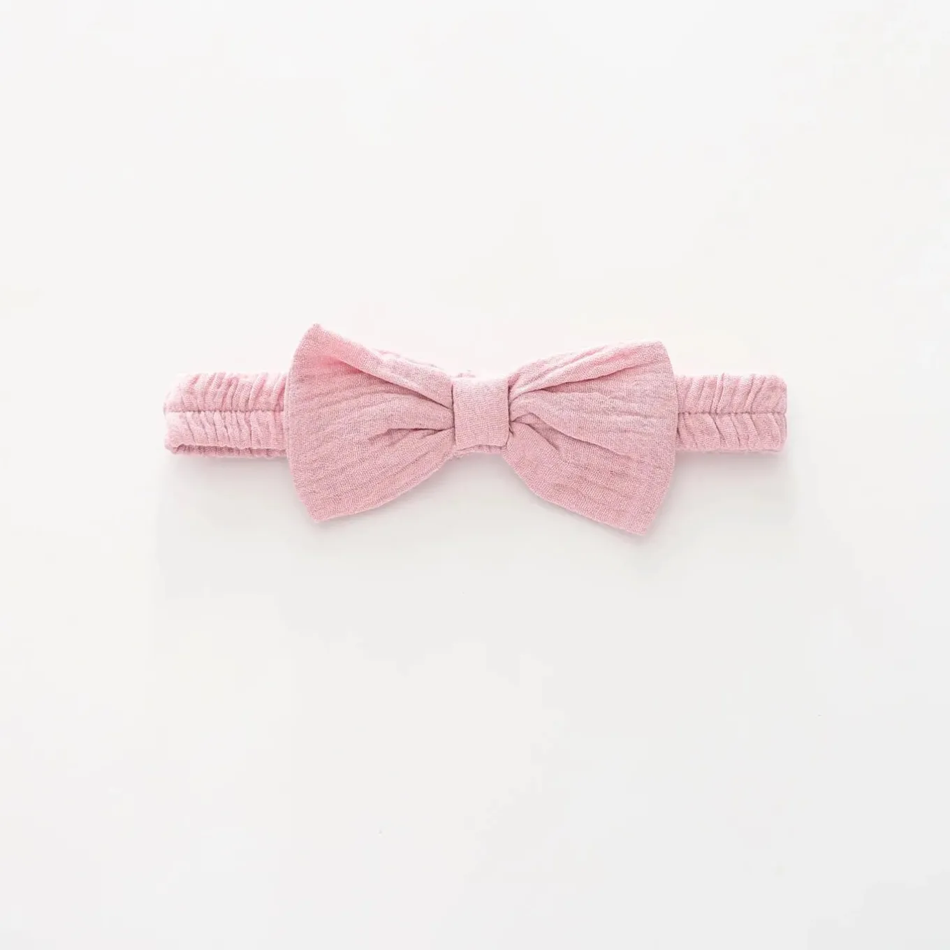 Pink Cheesecloth Headband