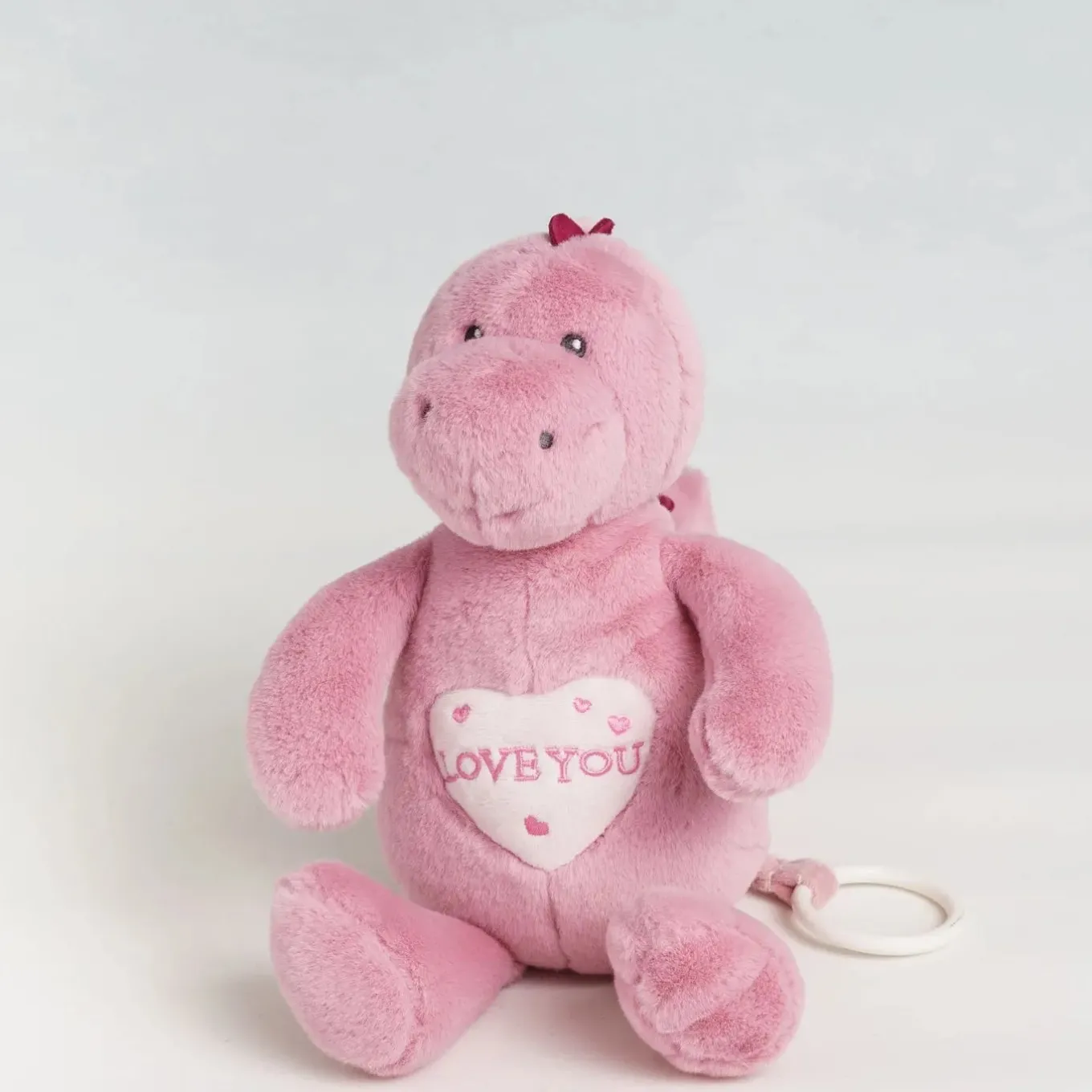 Pink Dinosaur Musical Toy