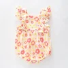 Pink Flower Sunsuit