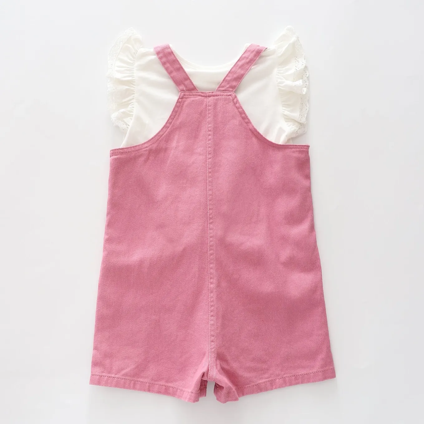 Pink Pocket Overalls