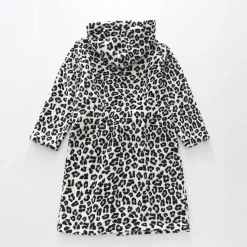 Plush Leopard, Girls Dressing Gown