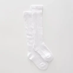 Pointelle Cotton Socks