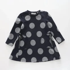 Polka Knit, Junior Girls Dress
