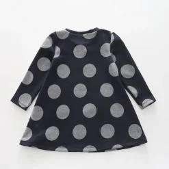 Polka Knit, Junior Girls Dress