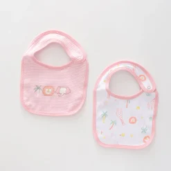 Prem Baby Girls, Little Friends Bib Set