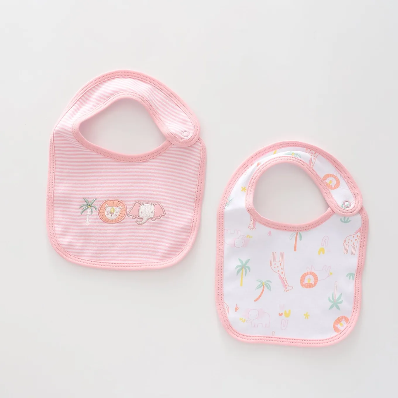 Prem Baby Girls, Little Friends Bib Set