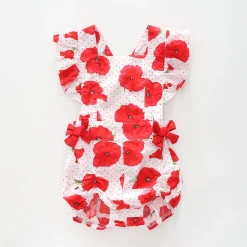 Pretty Poppy Sunsuit