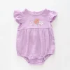 Purple Cheesecloth Bodysuit