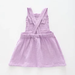 Purple Cheesecloth Pinafore