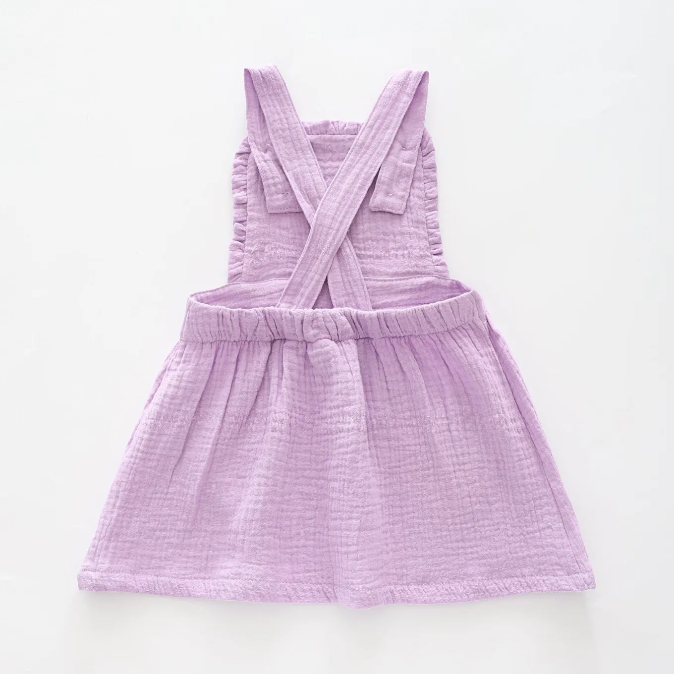 Purple Cheesecloth Pinafore