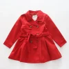 Racing Red, Junior Girls Trench Coat