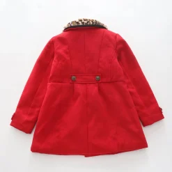Racing Red, Older Girls Peacoat