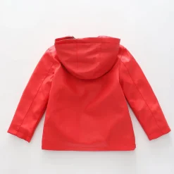 Racing Red Raincoat