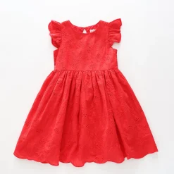 Red Cotton Dress