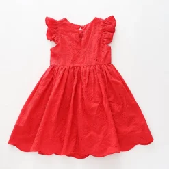 Red Cotton Dress