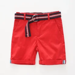 Red Shorts and Belt