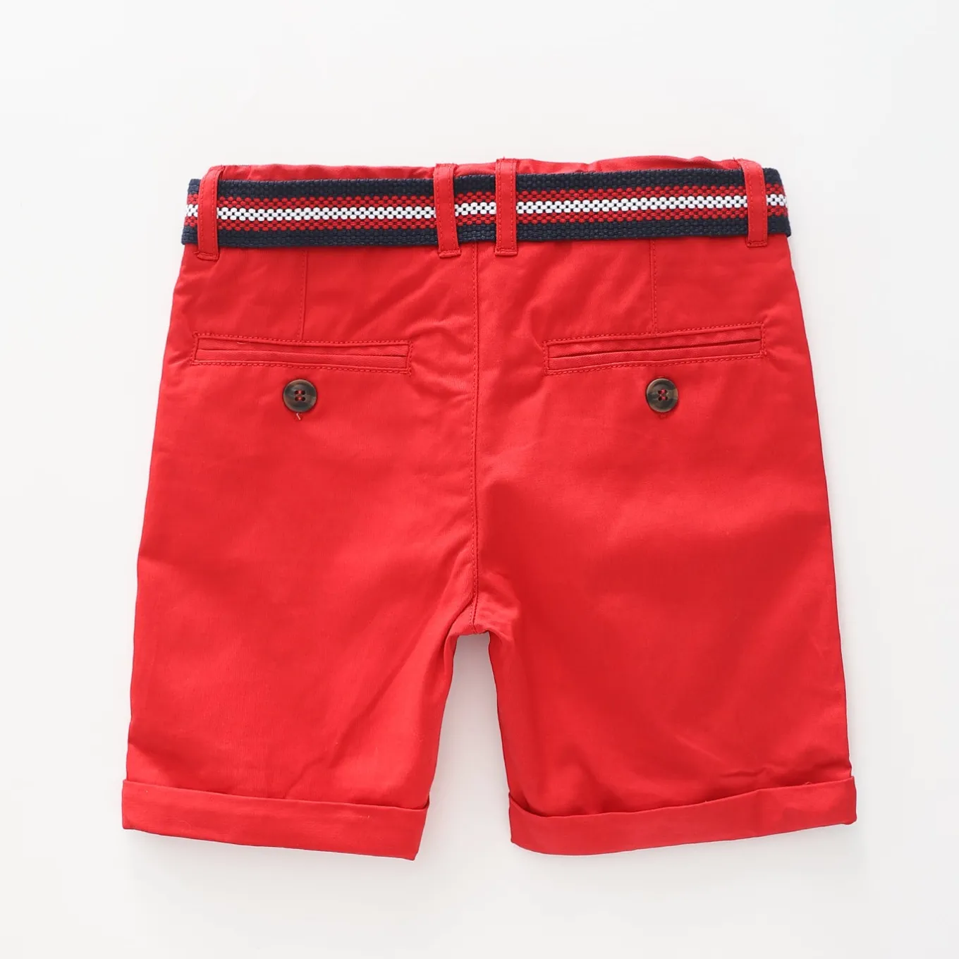 Red Shorts and Belt