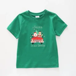 Santa Is My Bestie Top