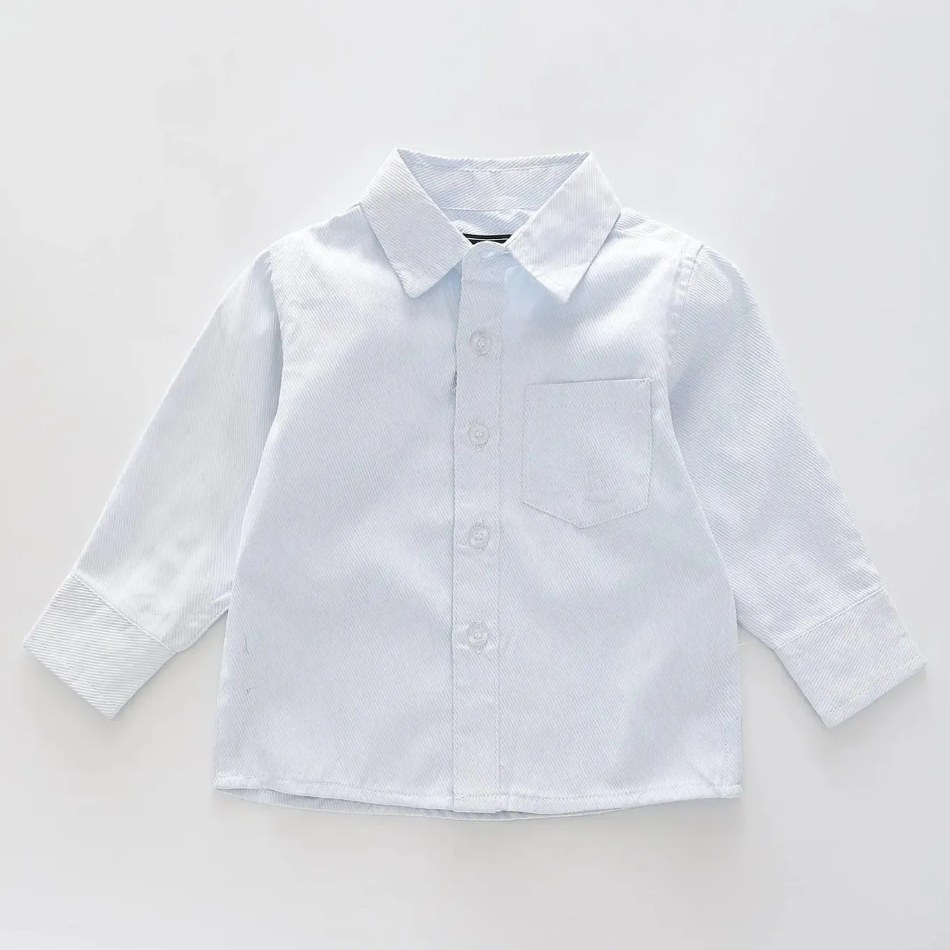 Soft Blue Pinstripe Shirt (8 to 18 yrs)