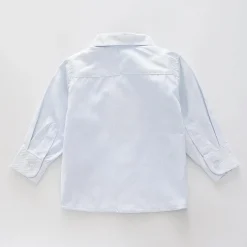 Soft Blue Pinstripe Shirt (00 - 7 yrs)