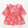 Strawberry Print Baby Girls' Dress