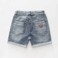 Stretch Denim Shorts