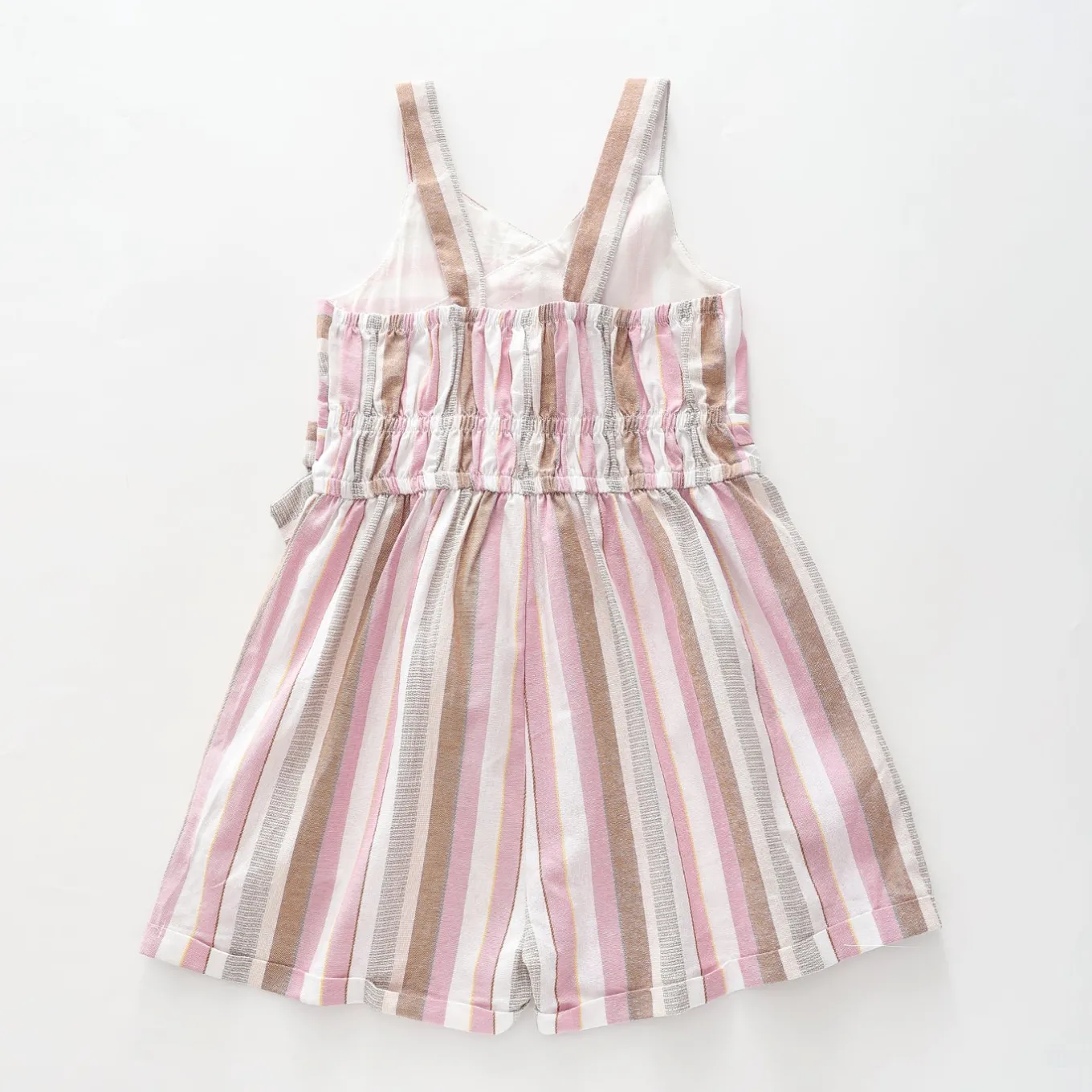 Striped Bow Playsuit