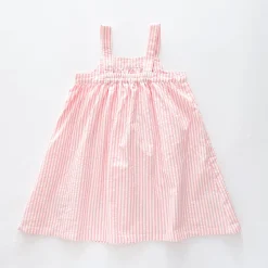 Striped Seersucker Dress