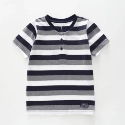 Stripes Henley Top