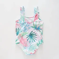 Tropical One Piece Swimsuit