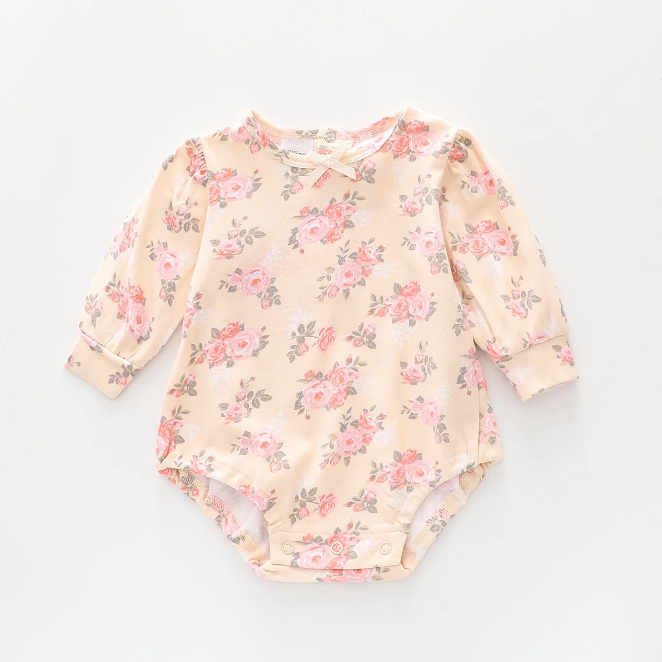 Vintage Bunny, Baby Girls Bodysuit