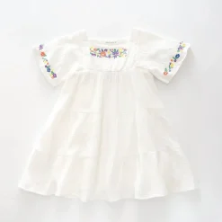 White Boho Dress