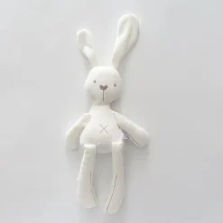White Cheeky Bunny Toy