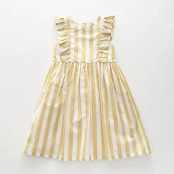 Yellow Striped Dress