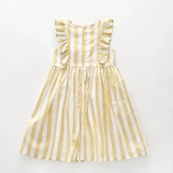 Yellow Striped Dress