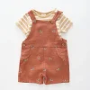 Zoo Crew Cheesecloth Shortalls Set